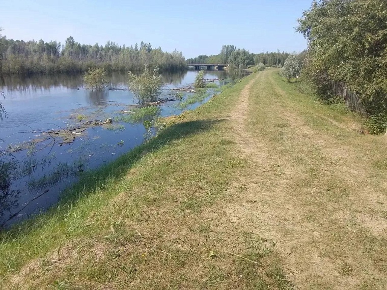 В Нижнетавдинском округе ожидается снижение воды в реке Тавда