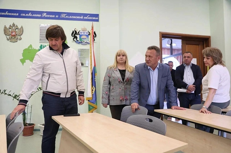 Ремонты в школах Тюмени выполнены на 85%