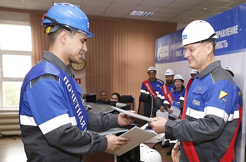 Почетная вахта прошла на первом газовом промысле «Газпром добыча Уренгой»