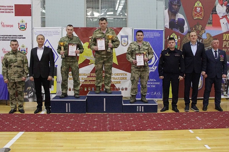 Росгвардейцы из Тюмени выиграли чемпионат Уральского округа войск национальной гвардии