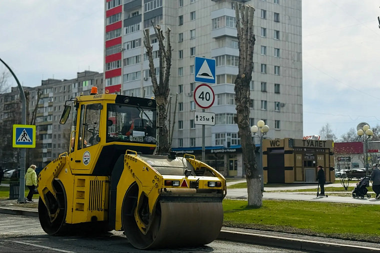 В Тобольске меняют «лежачих полицейских»