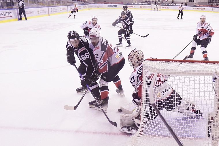 Тюменский ХК «Рубин» одержал первую победу в овертайме в матче с лидером