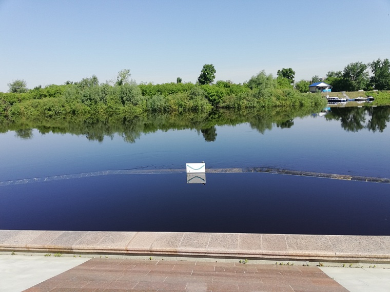 Паводок в Тюмени: нижний ярус набережной Туры полностью скрыт водой