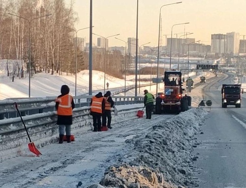 Глава Тюмени Максим Афанасьев проверил, как убран снег