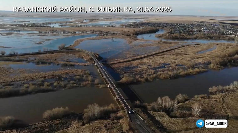 Александр Моор: Уровень реки Ишим гораздо ниже рекордного прошлогоднего