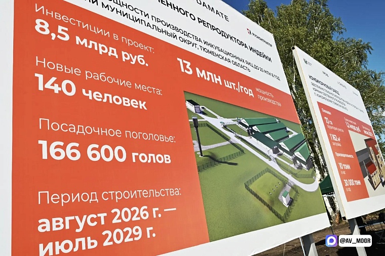 Александр Моор: Стартовала реализация крупного инвестиционного проекта в Упоровском округе