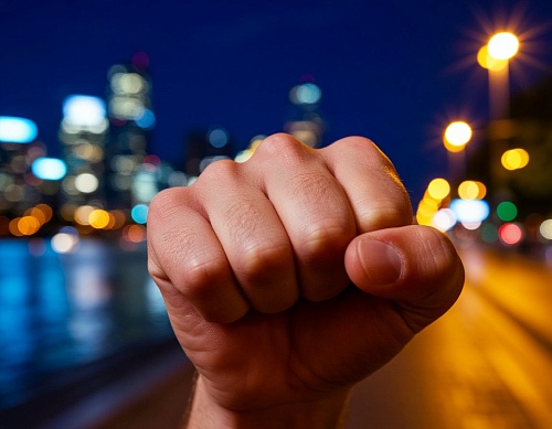 Пьяный тюменец избил супругов возле бара в центре города