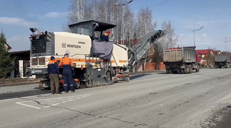 Червишевский тракт на подъезде к Тюмени после ремонта станет шире на один метр