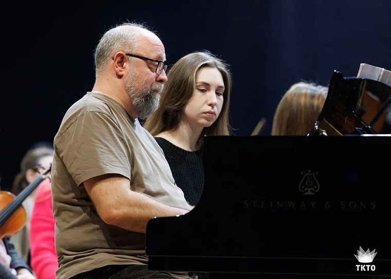 Тюменский филармонический оркестр записывает для радио "Орфей" лучшие произведения русской классики