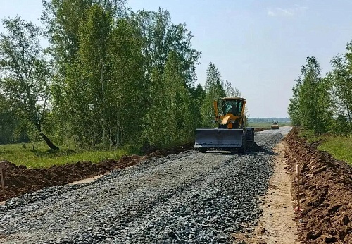 Дорога в Омутинском округе получит щебеночное покрытие