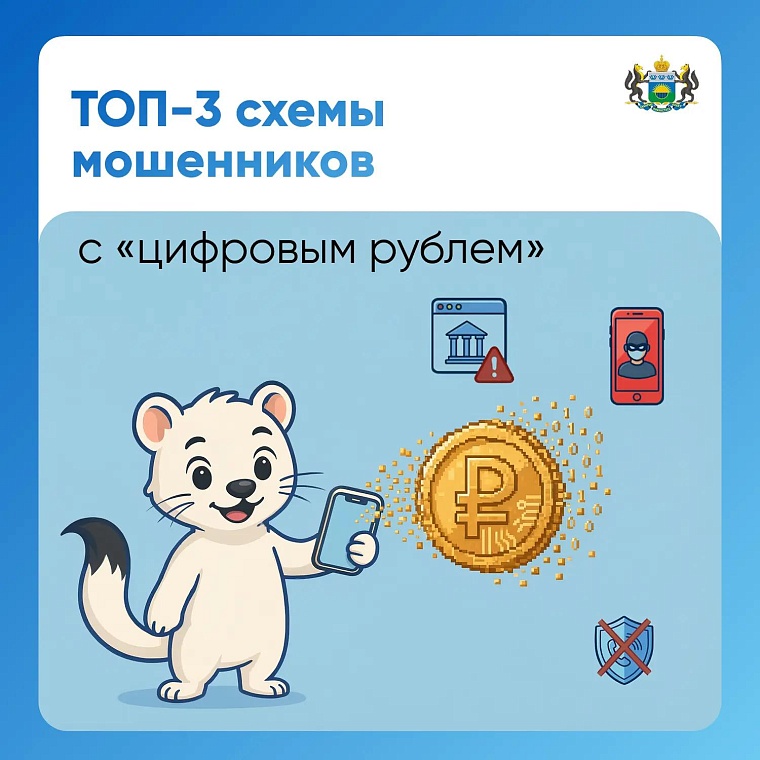 Тюменцам перечислили три новых схемы мошенничества с цифровыми рублями
