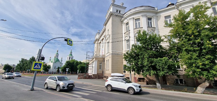 Историческое здание на улице Луначарского в Тюмени получит новую подсветку