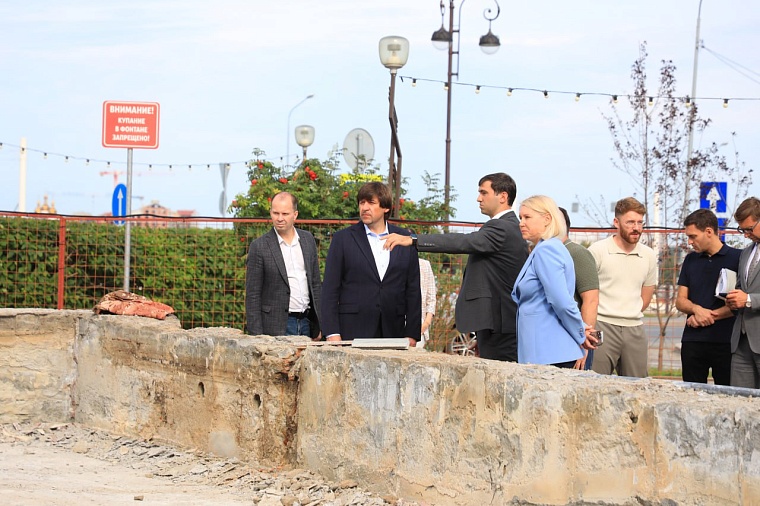 В Тюмени модернизируют фонтаны у «Нефтяника» и в сквере Немцова