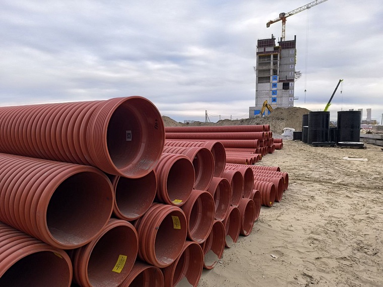 В Тюмени завершается строительство сетей для подключения первого объекта межвузовского кампуса