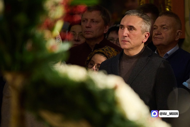 Православные в Тюменской области празднуют Рождество