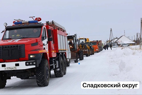 В Тюменской области отрабатывают сценарии борьбы со стихийными бедствиями