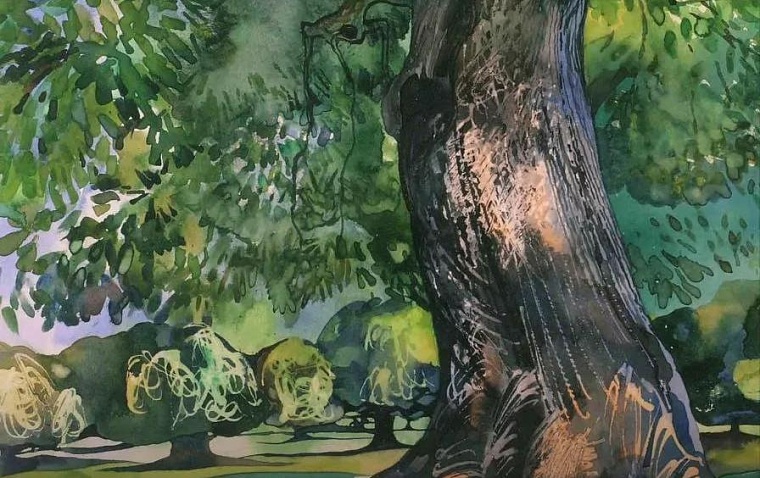 На персональной выставке Ольги Трофимовой в Тюмени покажут сны цвета Флоры