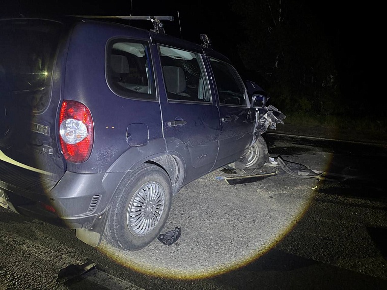 В Тюменском округе пьяный пенсионер спровоцировал массовое ДТП с участием подростка на питбайке