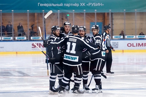 Тюменский ХК «Рубин» начнет октябрь с выездных матчей ВХЛ