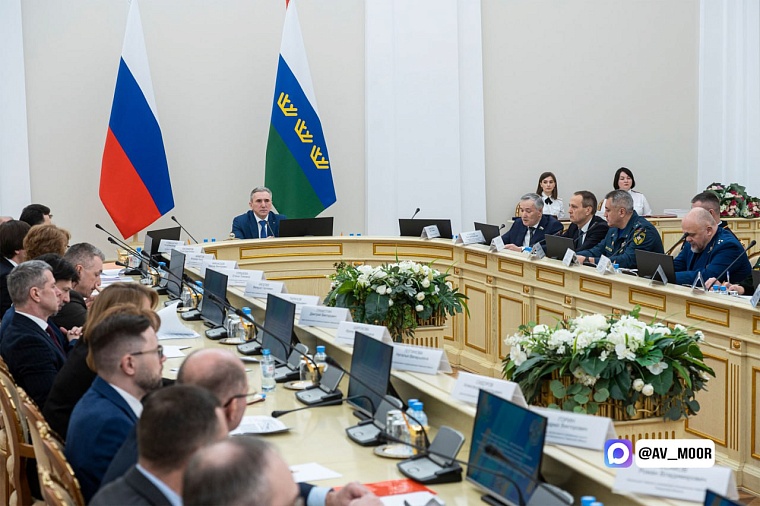 Александр Моор поручил проверить готовность дамб и провести противопожарные мероприятия