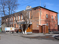 Полицейское управление, где служил отец Н. Беседных. Дом прописан на ул. Володарского, 5 (бывшая Знаменская)