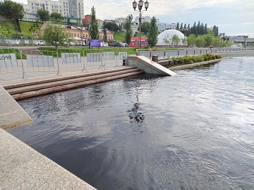 Уровень Туры в Тюмени к утру 30 июля достиг 889 см