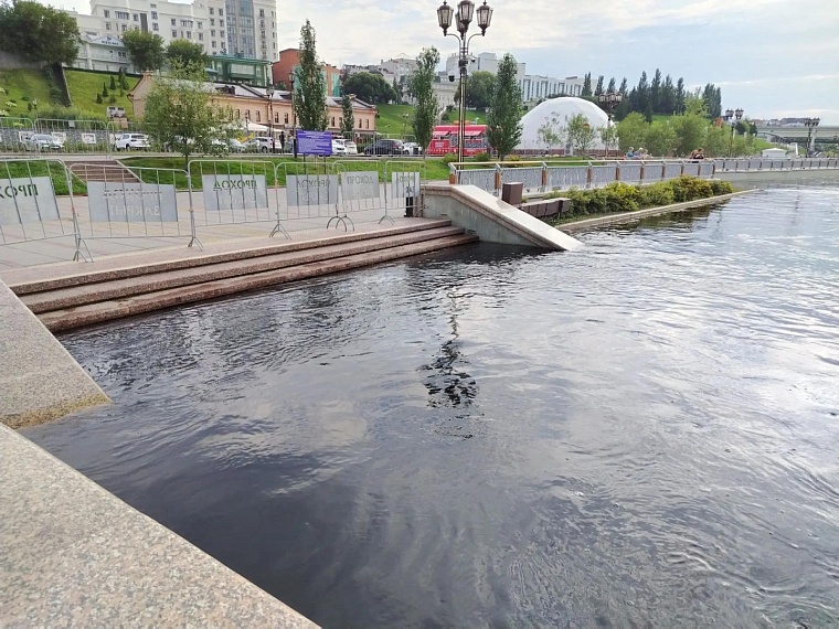 Уровень Туры в Тюмени к утру 30 июля достиг 889 см
