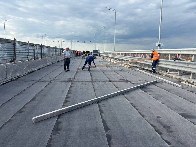 В Главном управлении строительства рассказали о ходе ремонта на объездной Тюмени в районе Мыса