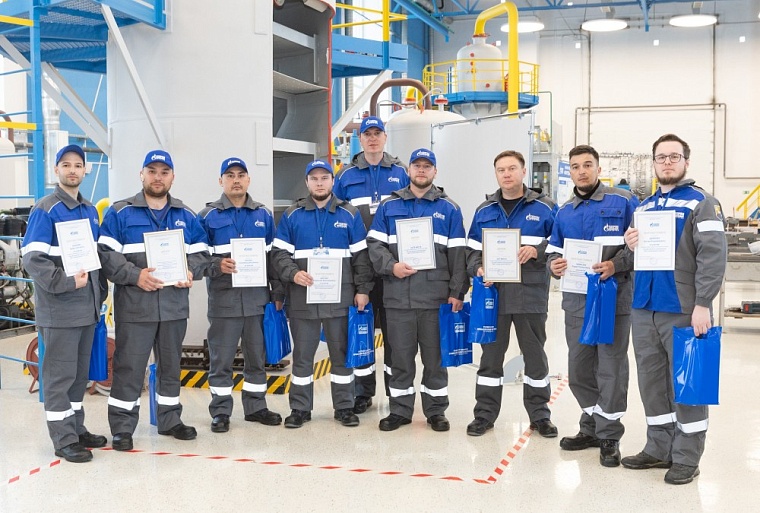 Участники конкурса линейных трубопроводчиков