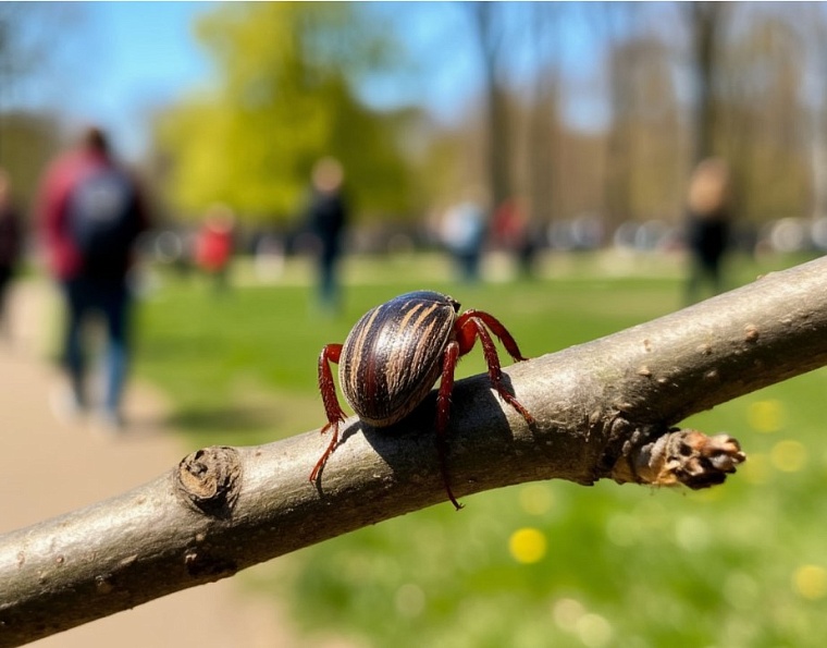 В Тюменской области зарегистрирован завозной случай заболевания клещевым боррелиозом