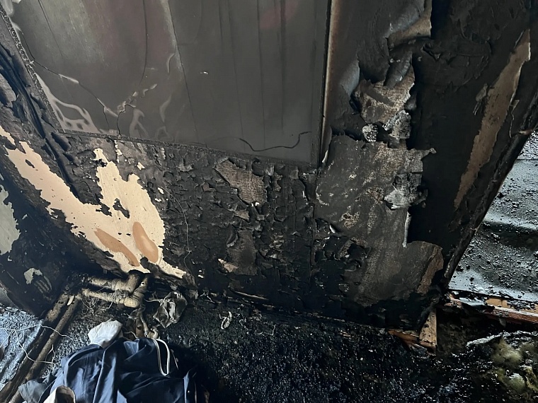 СК назвал возможную причину пожара в Ялуторовске, на котором погибла супружеская пара