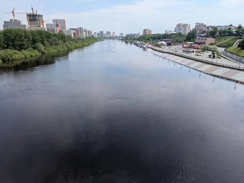 В Тюмени в ближайшие дни прогнозируют спад реки Туры