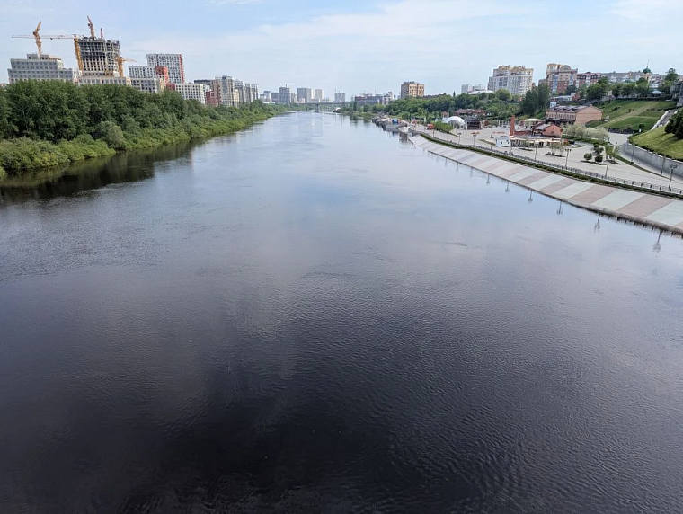 В Тюмени в ближайшие дни прогнозируют спад реки Туры