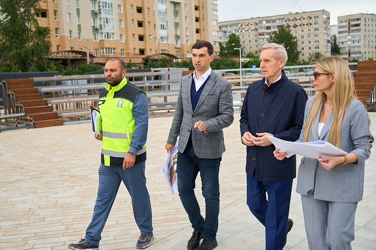 Создание бульвара Петра Ершова в Тюмени идет по графику