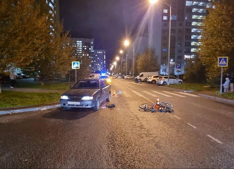 В Тюмени на зебре сбит 11-летний ребенок