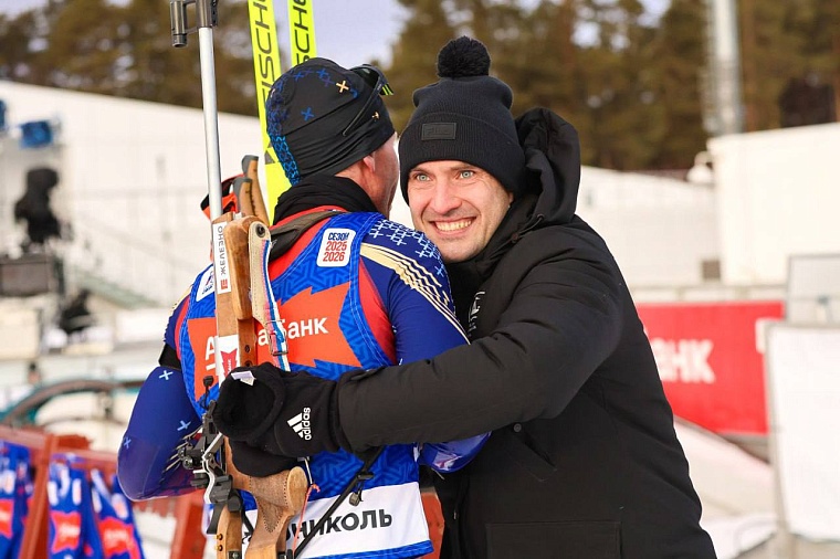 Александр Моор: Саша Поварницын показал отличный результат на Кубке России по биатлону
