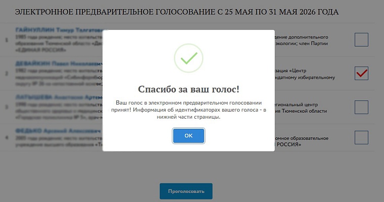 Началось предварительное голосование «Единой России»: инструкция, как выбирать кандидатов