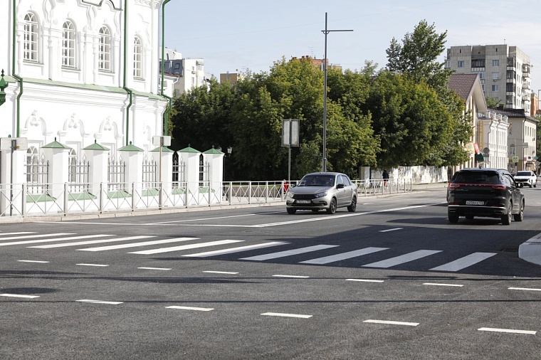 В Тюмени открыта отремонтированная часть улицы Ленина: какие изменения произошли