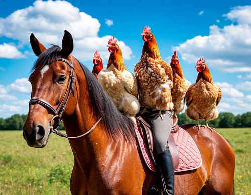 В Тюменскую область не пропустили из Казахстана транспорт с лошадьми, курами и декоративными рыбками