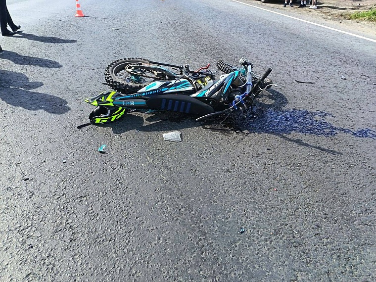 В Тюмени ребенок на питбайке погиб в ДТП