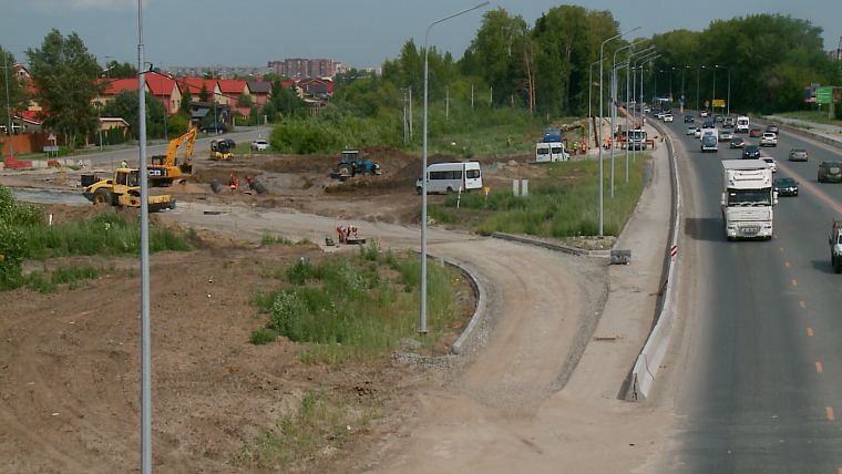 Развязку на Червишевском тракте в Тюмени построят до конца ноября 2025 года