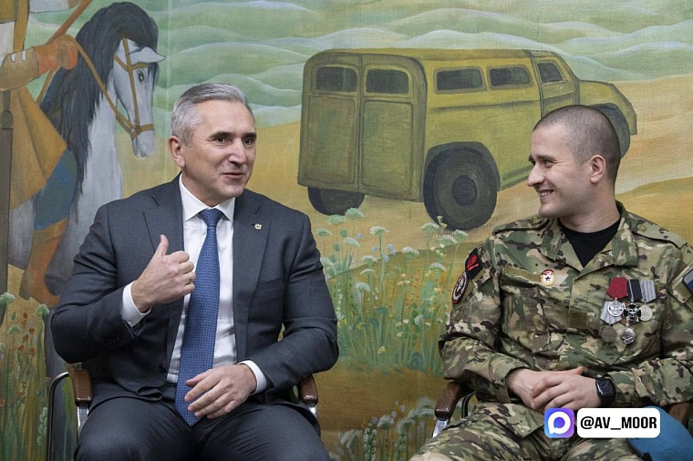 Александр Моор: Теперь у наших бойцов есть место, где можно собраться, обсудить дела, пообщаться с единомышленниками