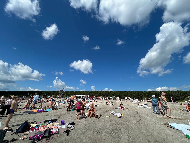 Новый городской пляж в Тюмени: схема, как проехать и что там есть