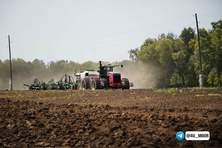 Александр Моор: Мы завершили посевную кампанию