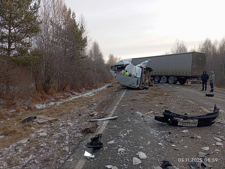 На участке дороги Тобольск - Вагай из-за смертельного ДТП ограничено движение