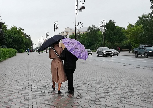 В Тюменской области прогнозируют дождь с грозой