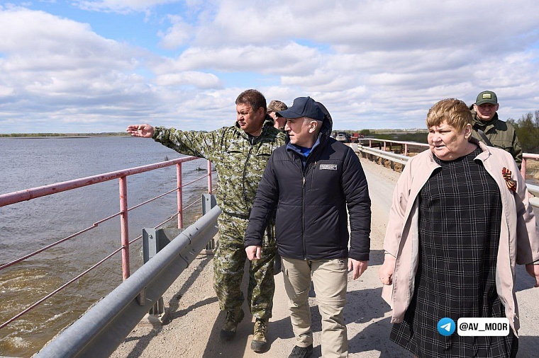 Александр Моор: В режим регионального ЧС из-за паводка включим четыре населенных пункта