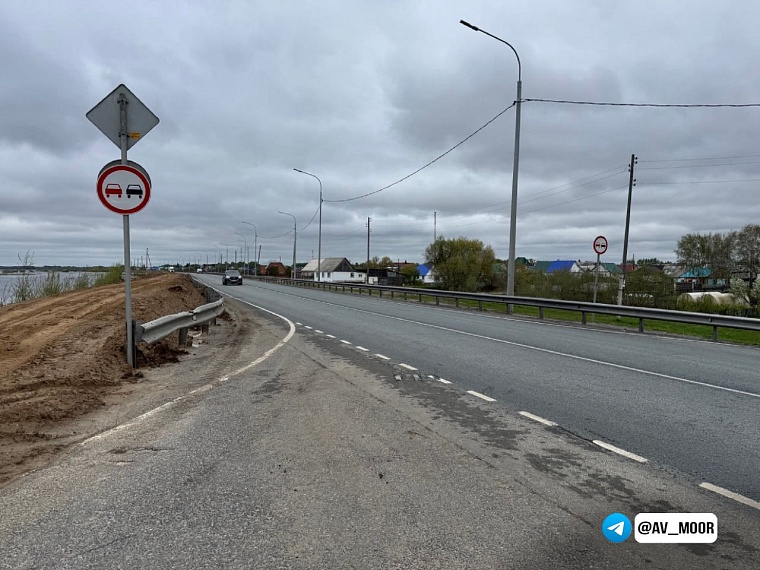 Александр Моор для отслеживания ситуации с паводком выехал в Абатский район