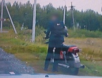 Школьник из Туртаса на мотоцикле отца попался автоинспекторам по дороге на уроки