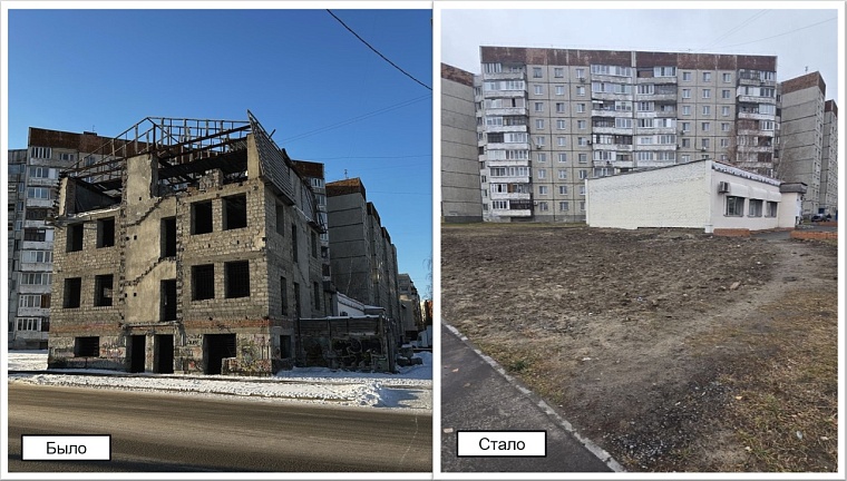 В Тюмени после обращения к депутату снесен проблемный долгострой